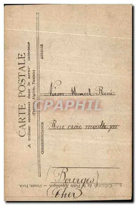 Paris — La Colonne de Juillet — éditeur Paris, n° 107 — Verso
