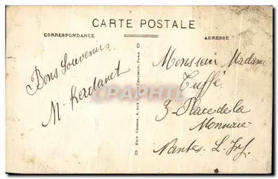 PARIS (15e arr.) - Panorama Akademii Wojskowej - C.M. — Rewers