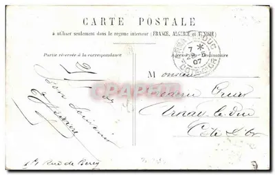 Het Grote Paleis — Parijs — H.L. uitgever — Achterkant