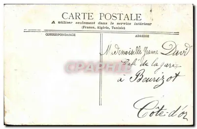 Paris - Basílica do Sagrado Coração — editor B. Charlet, n°1 — Verso