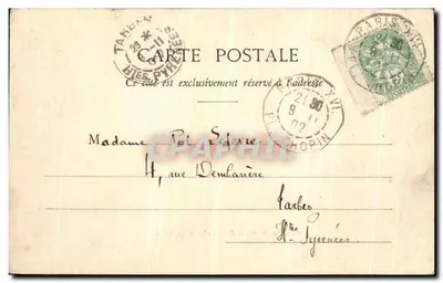 Paryż - Panorama Miasta - Katedra Notre-Dame - wydawca nieznany, nr 4 — Rewers