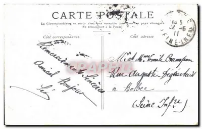 PARIS — Pałac Royal — wydawca nie widoczny — Rewers