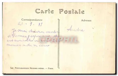 PARIS — L' Avenue du Bois-de-Boulogne — ND. Phot. — Verso