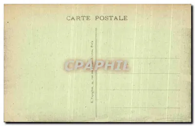 Paryż - Pejzaż Jardin des Tuileries z Rue de Rivoli i Operą - A. P. — Rewers