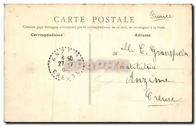 Paryż — La Conciergerie (Pałac Sprawiedliwości) — B.F., Paryż — nr 42 — Rewers