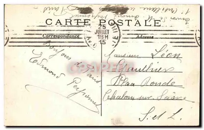Paryż — Le Trocadéro — C.M. nr 13 — Rewers