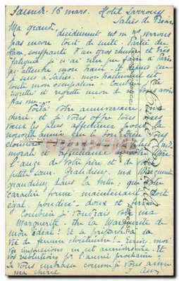 Salies-de-Béarn — Velhas Casas — LL. n°6 — Verso