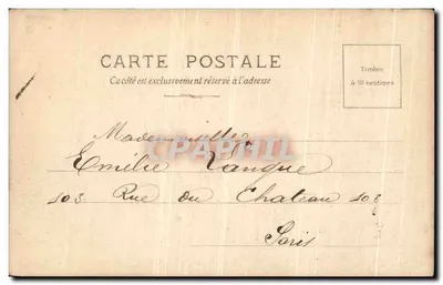 Salon de Bearn — O Casino — Série N°12, SIP Paris — Verso