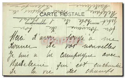 Orthez — O Gave e o Ponte Velha — C.C. 24 — Verso