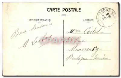 Arredores de LíCQ (Basses-Pyrénées) — Ponte da Junção das Águas de Sainte-Engrâce e de Larrau — Verso