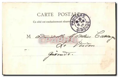 Bayonne — Ogólny widok z Réduit i Teatrem — J.-H. B. wyd. Bayonne — Rewers
