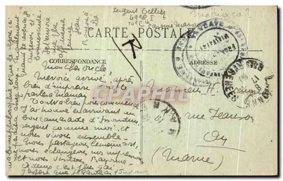 Bayonne — Algemene uitzicht op de Nieuwe Tuinen — Marcel Deiboy, fototypie, Bordeaux, n°42 — Achterkant