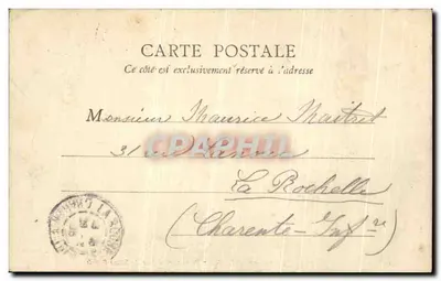 Bayonne - O Velho Reduto, lado da Santa Espírito — B.J.C., Paris, n°19 — Verso