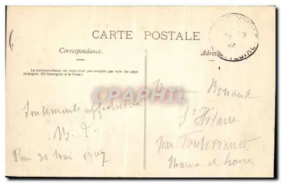 Pau - Um canto do Parque Beaumont — Les Pyrénées Illustrées, n° 782 — Verso