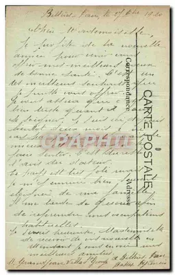 Pau — A Cadeia dos Pirineus — C.C. 146 — Verso