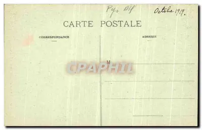 PAU — Il Castello (L'Ala destra) — Marcel Delboy, fototipia, Bordeaux — Verso