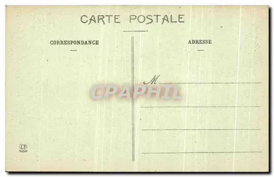 Pau - Il Castello - Il Letto di Henri IV — Motive Carte, n° 1123 — Verso
