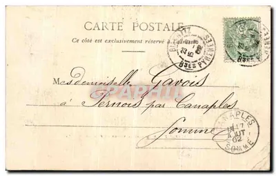 Biarritz - Roche de la Vierge en brug - N° 24 - W. Froidure — Achterkant