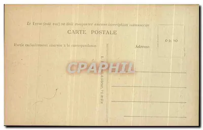 Biarritz — A Rocha Perforada — n° 122 — Verso