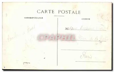 Biarritz Pittoresque — Plaża, Pałac i Kasyno — N° 21 — Wydawnictwo BOURRIAN — Rewers