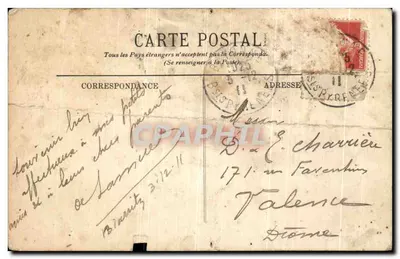 Biarritz — Les Bains du Port-Vieux — LL. n°67 — Verso