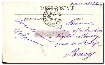 Blarritz — De Bazen van Port-Vieux richting Rocher de la Vierge — LL. n°65 — Achterkant