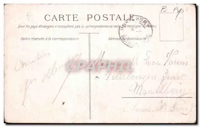 Biarritz — Roche de la Vierge — n°4 — Achterkant
