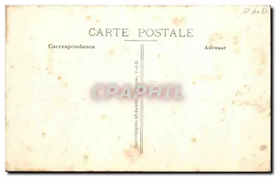 Chatel-Guyon — A Estação — G. d'O. - 1341 — Verso