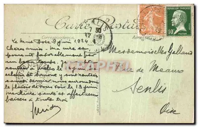 माउंट-डोर के आसपास — पुइ डी ल'एंगल (ऊंचाई 1667 मीटर) — LL. — संख्या 461 — पीछे