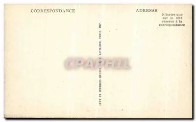 Le Mont-Dore — A Estrada do Sancy — LL — n°224 — Verso