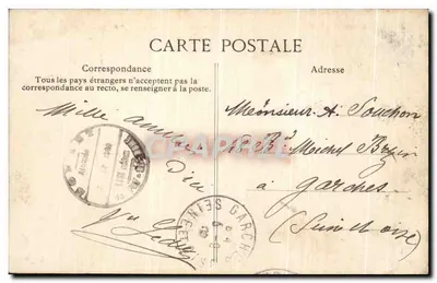 Chegada ao topo do Puy-de-Dôme — 1944 — A Auvergne pitoresca — Verso