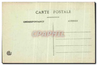 St-Germain-l'Herm — Vista generale (Sud), altezza 1.000 m. — L’Auvergne, editore B&G, n° 635 — Verso