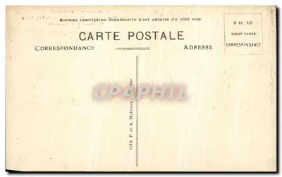 L'Auvergne Pittoresque — Ascensão do Puy-Mary — Ed. P. e A. Malraux — Verso