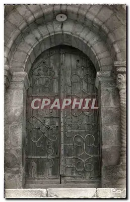 Portale della chiesa — Dore-l'Eglise (P.-de-D.) — Fotografia Vera Combier