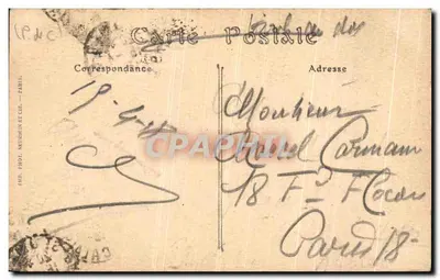 SAINT-OMER (P.-de-C.) — Widok Bazyliki Najświętszej Panny Maryi i Góry Sithieu — Wydawnictwo Le Loury, Saint-Omer (Pas-de-Calais) — Rewers