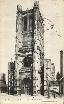 Saint-Omer — A Igreja de Saint-Bertin — Edição Nouvelles Galeries