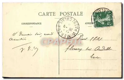 Cabo Gris-Nez - Le Cran de Quette — L.D., B., 767 — Verso