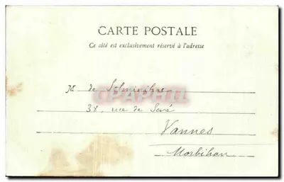 AUXI-le-CHATEAU — Vista tirada da Estação — Imp. Vasseur-Soudet, Auxi-le-Château, n°2 — Verso
