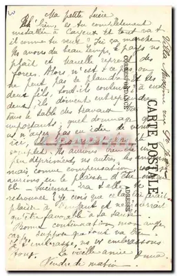 Le Touquet-Paris-Plage — Praça da Hermitagem — O Pequeno Palácio — LL. — N° 225 — Verso