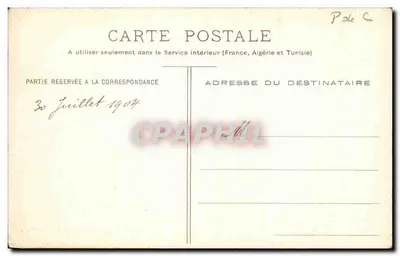 Le Portel — Plaża — widok plaży i wsi — L.D., B., 27 — Rewers