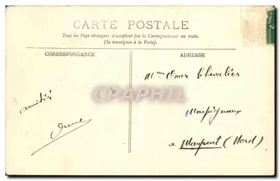 Calais — A Estação Marítima — LL. n°16 — Verso