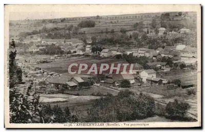 Stara pocztówka Abreschwiller Widok Panoramiczny