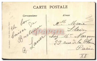 Larmor-Baden — fragment Zatoki Morbihan — Coll. Gouffault, Vannes — Rewers