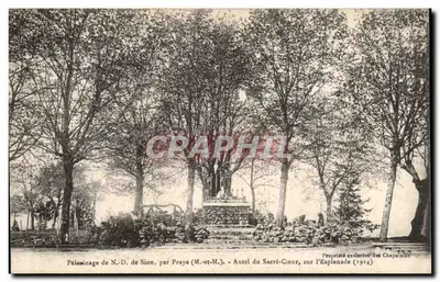 न०-दी सियॉन के पेलेरिनेज, प्रे द्वारा (एम-एट-एम) - सैक्रे-कोर के आल्टर, एस्पलानेड पर (1914) - चैपलेन के विशेष अधिकार