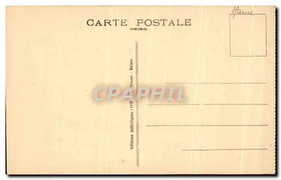 Dormans (Marne) — Capela de "La Marne" — Estátua de São Luís — Verso