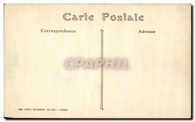 Catedral de Reims — incendiada pelos Alemães em 19 de setembro de 1914 — ND. Fot. — Verso