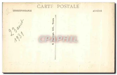 Fontevraud-l'Abbaye — Interno della chiesa — R. D. (editore) — Verso