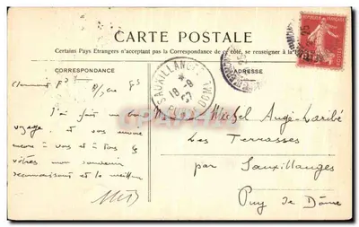 Clermont-Ferrand — N.-D.-du-Port (IX wiek) — L'Auvergne illustrée, n°27 — Rewers