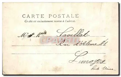 Clermont-Ferrand — El Teatro — Puy-de-Dôme — 132 — editor París — Reverso