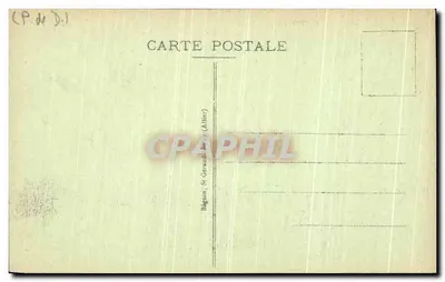 Royat-les-Bains — Katedra i Fontanna — Béguin, St-Gerand, Allier — Rewers